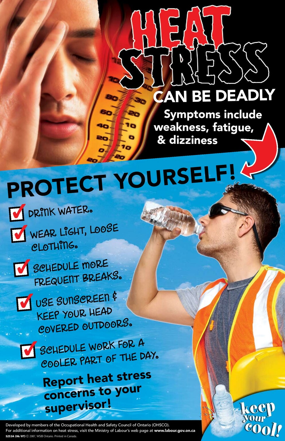 Heat Stress Poster